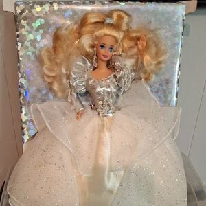 Barbie Silver and White Party Doll
